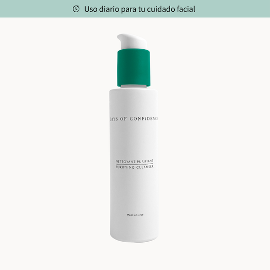 limpiador anti acné menopausia pieles maduras days of confidence