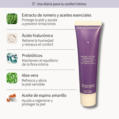 Bálsamo íntimo hidratante 15mL (GRATIS EN +70€)