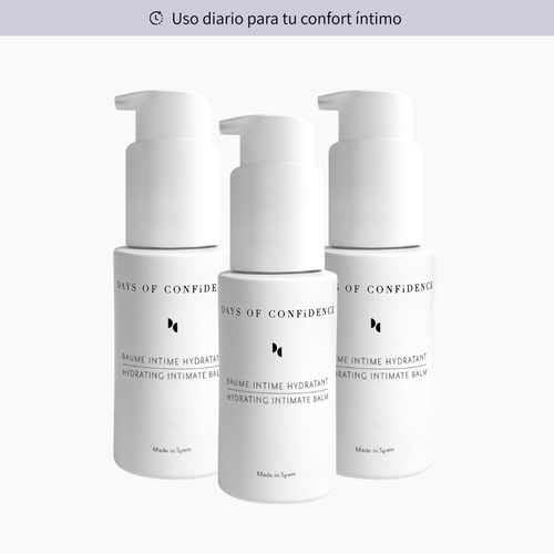 Pack de 3 Bálsamo íntimo hidratante
