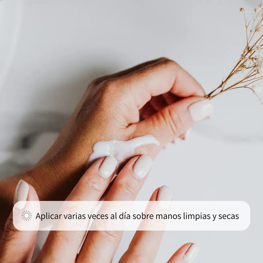 Crema de manos protección antiedad