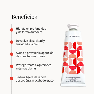 Crema de manos protección antiedad