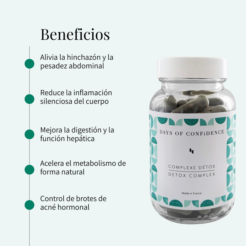 Recupera tu figura gracias a nuestro Complejo Detox: 